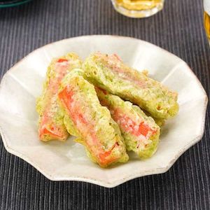 カニカマの磯辺揚げ