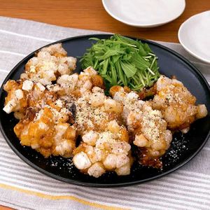 「やみつき餅から揚げ」のレシピ動画
