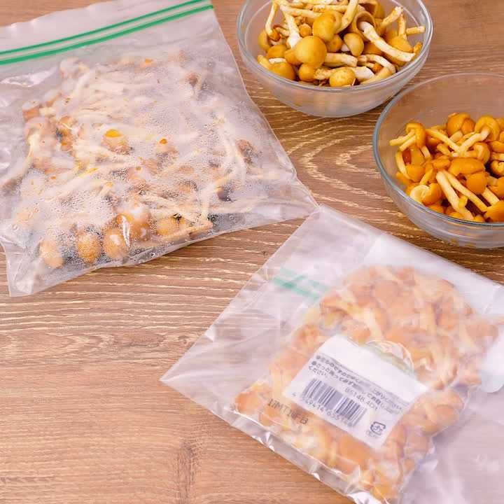 なめこの冷凍保存方法