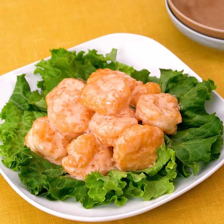簡単海老マヨ