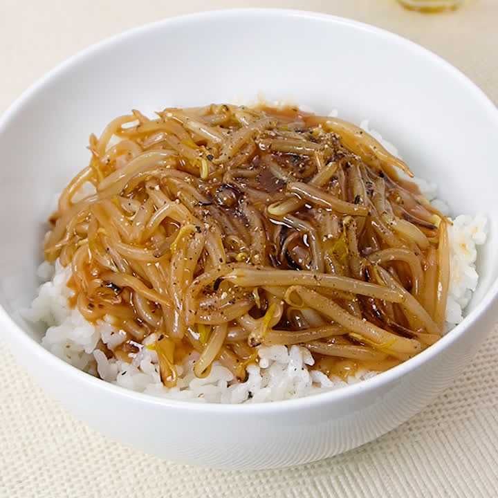 もやしだけあんかけ丼