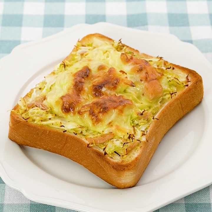 キャベツナマヨトースト
