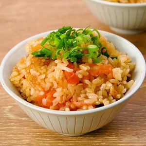 トマト丸ごと炊き込みご飯