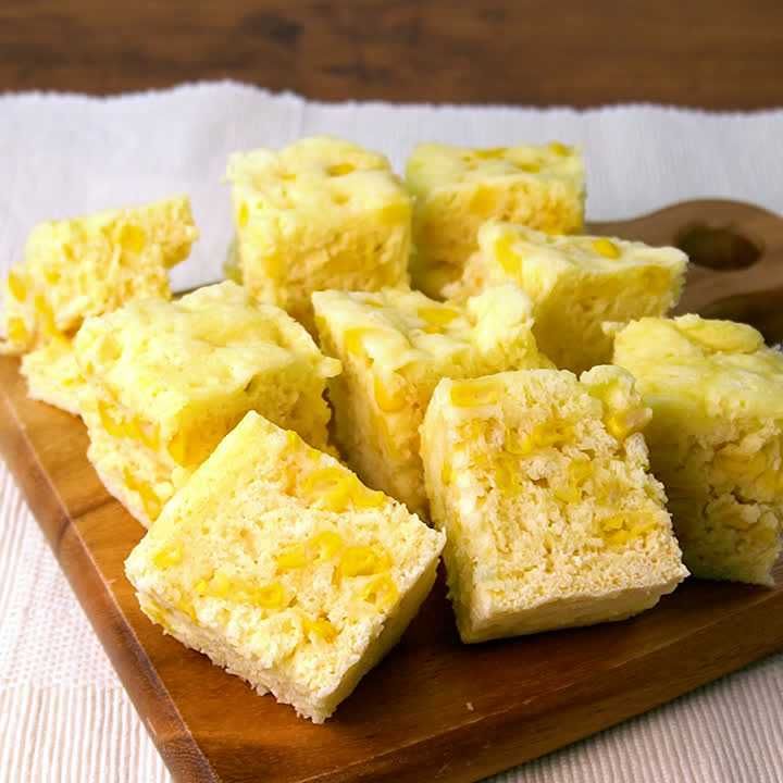 スープ　とうもろこし　手作り　菓子パン　惣菜パン レンジで作る！ コーン蒸しパンのレシピ動画・作り方 | デリッシュキッチン