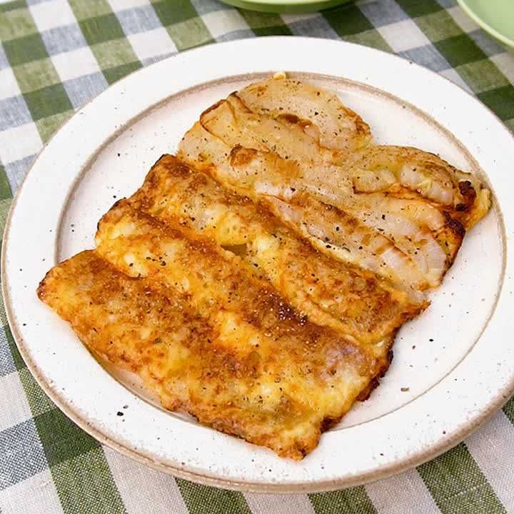 新玉ねぎのチーズ焼き