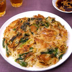 「豚肉ともやしのチヂミ」のレシピ動画