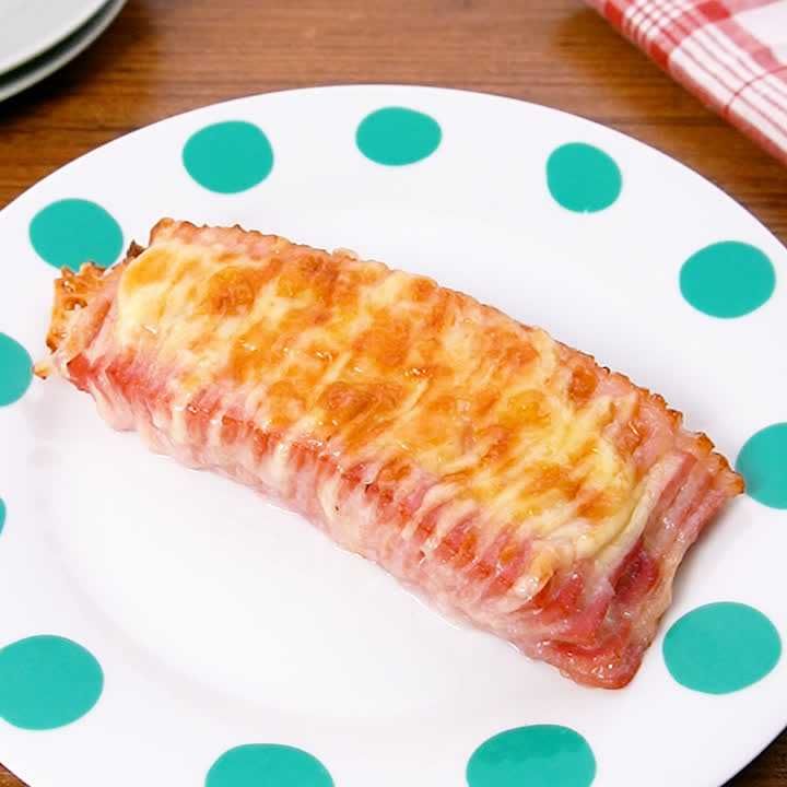 ハッセルバックベーコン