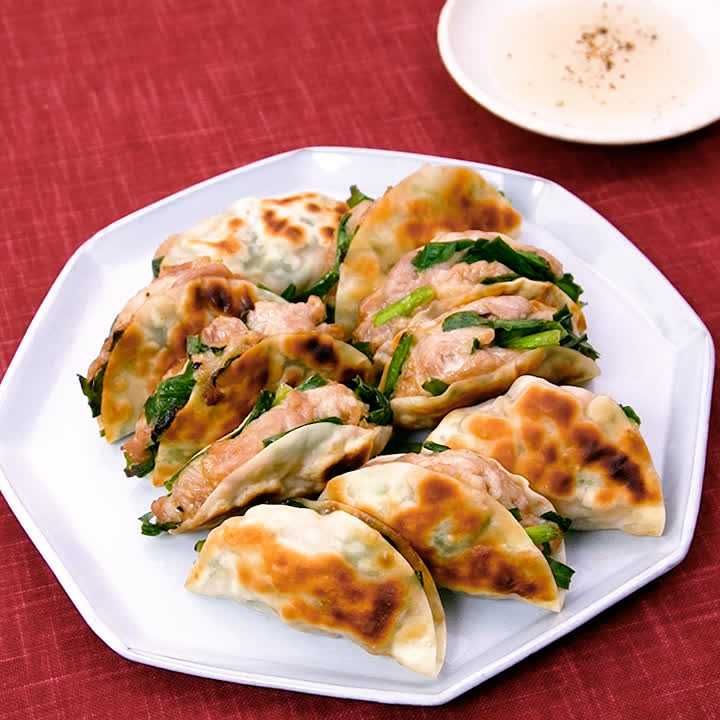 豚こまのパタン餃子