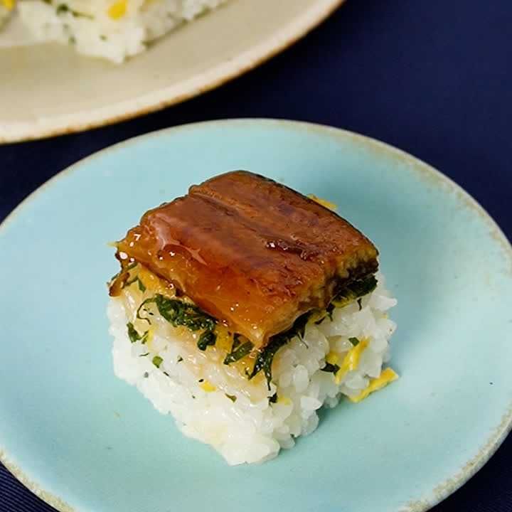 うなぎの押し寿司