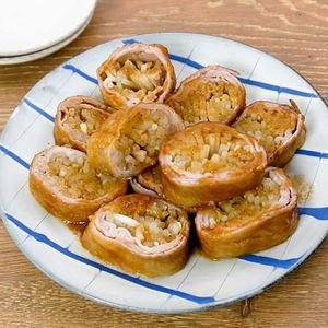 もやしの肉巻き