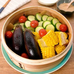 夏野菜のせいろ蒸し