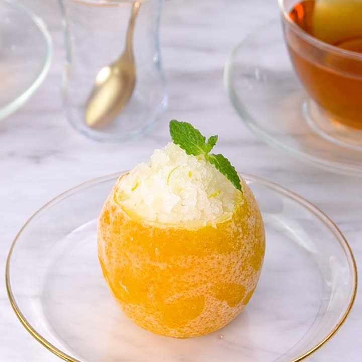 レモンのグラニテ