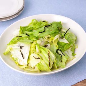 塩昆布の無限レタス