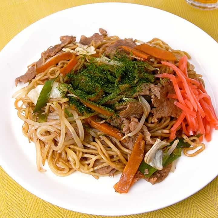 レンチン焼きそば