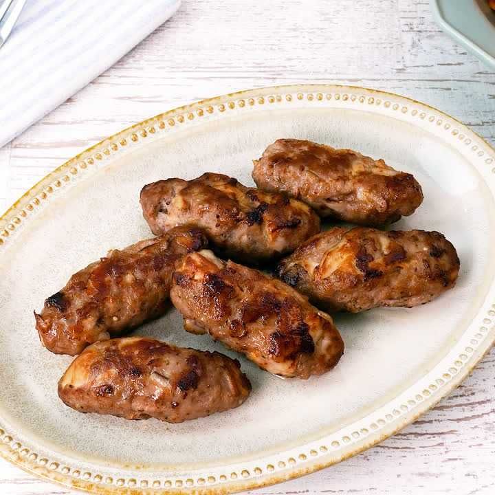 こりこりエリンギのハーブつくね