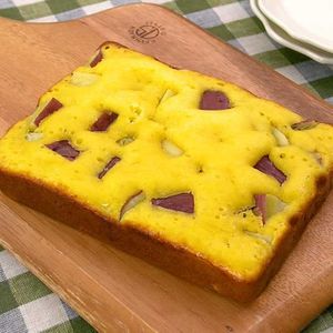 「ゴロゴロさつまいもケーキ」のレシピ動画