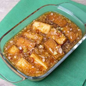味しみカリカリ厚揚げ