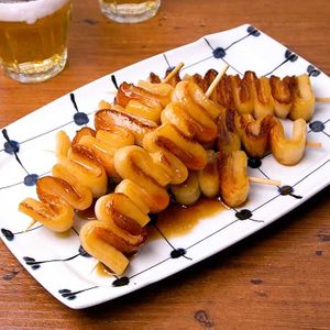 「ちくわ串」のレシピ動画
