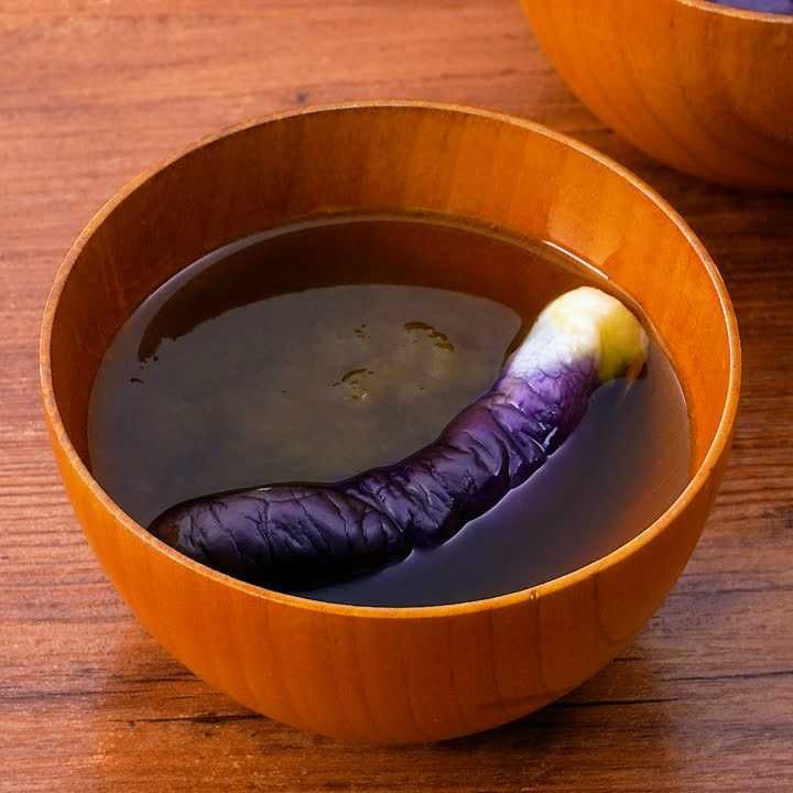 なすのとろとろすまし汁