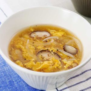 「かき玉中華スープ」のレシピ動画