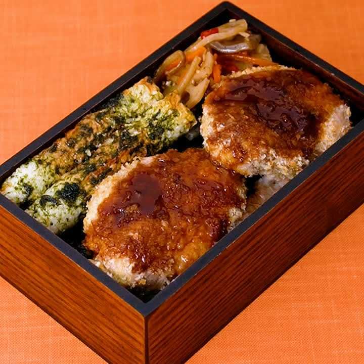 豚こまとんかつ海苔弁当