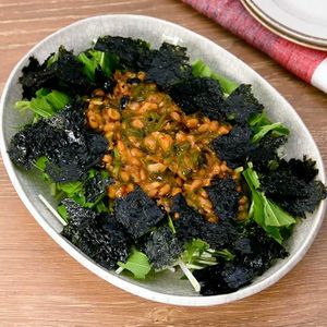 チョレギ風納豆サラダ