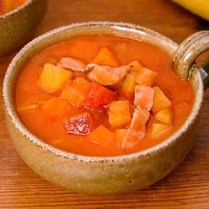 根菜の和風ミネストローネ