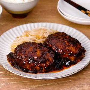 ワンパン麻婆バーグ