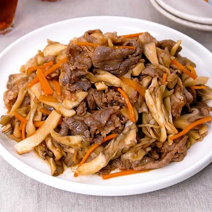 きのこたっぷりプルコギ