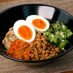 「ビビン麺風蕎麦」のレシピ動画