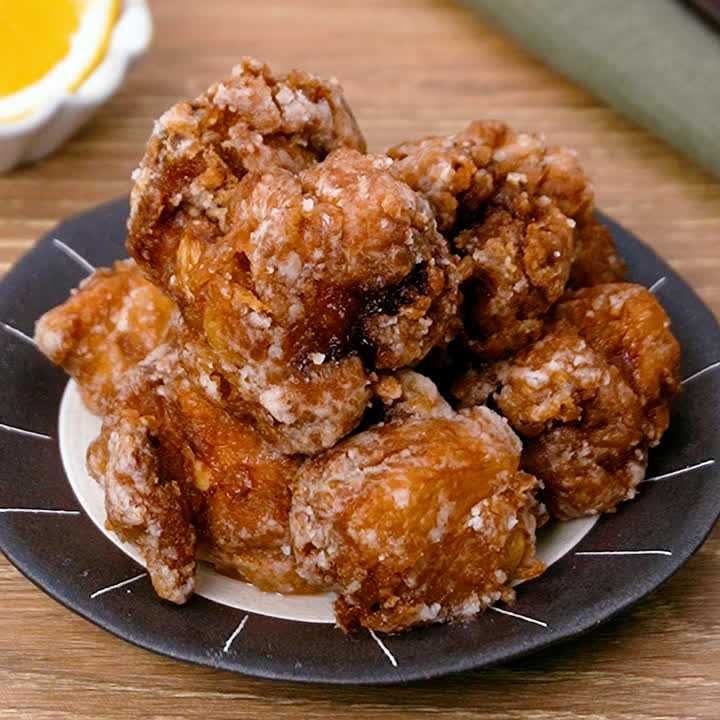 鶏むね肉のジューシー唐揚げ