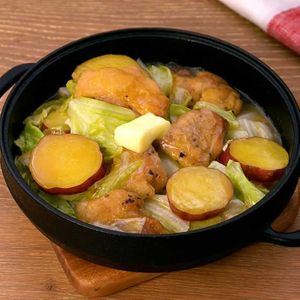 「鶏のちゃんちゃん焼き」のレシピ動画