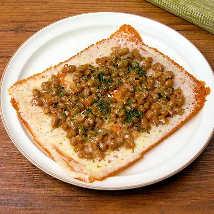 納豆のチーズ焼き