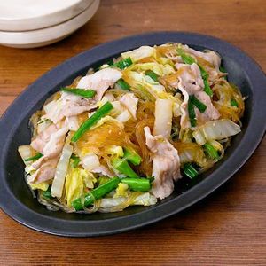 ワンパン白菜チャプチェ