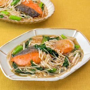 「鮭の中華風野菜あんかけ」のレシピ動画