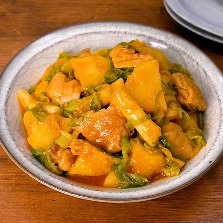 カムジャタン風ピリ辛煮