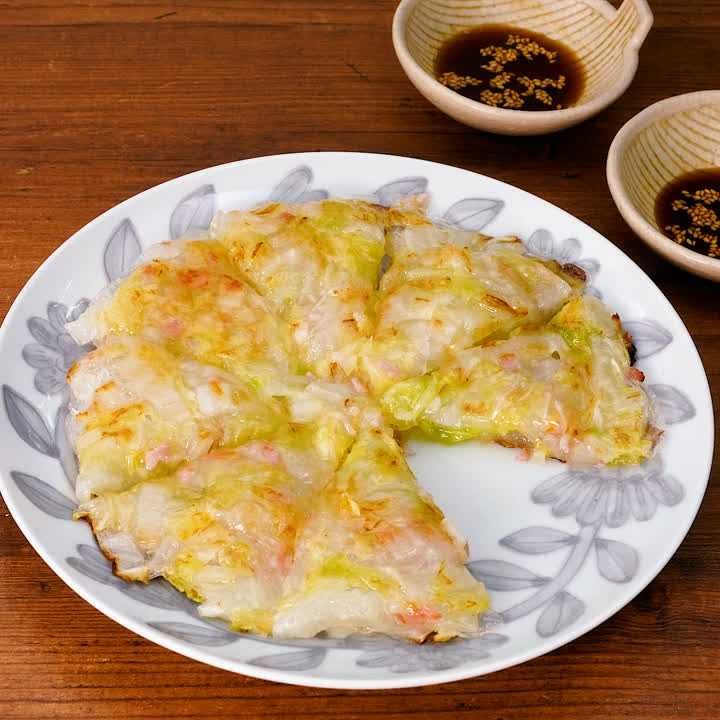 白菜のもっちりチヂミ