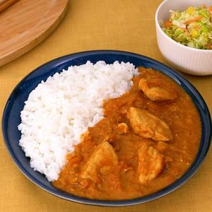 スパイシーバターチキンカレー献立