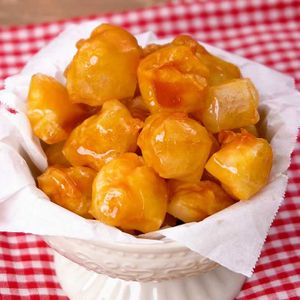 「塩キャラメルもちポップ」のレシピ動画