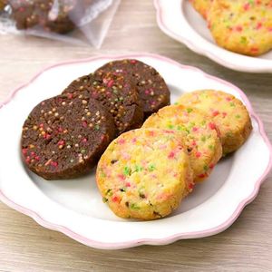 「カラフルサブレ」のレシピ動画