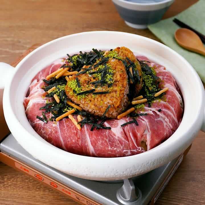 お茶漬けドーム鍋