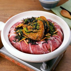 「お茶漬けドーム鍋」のレシピ動画