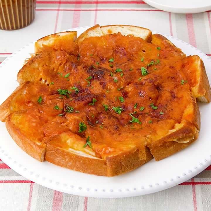 食パンピザ