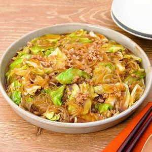 「辛くない麻婆キャベツ」のレシピ動画