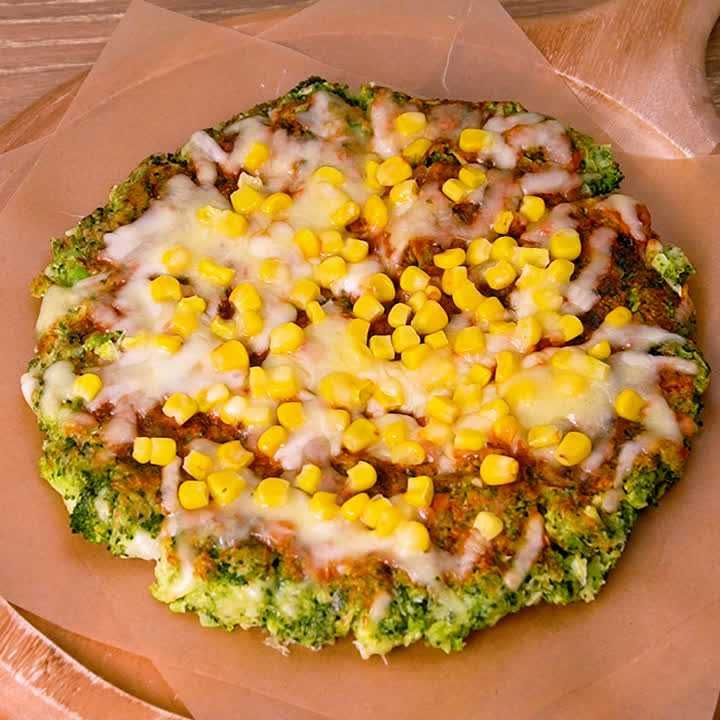 ブロッコリーピザ