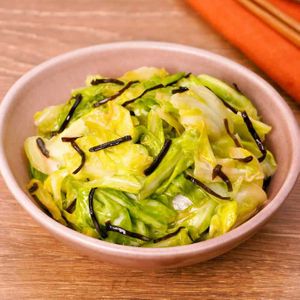 キャベツの塩こんマヨ和え