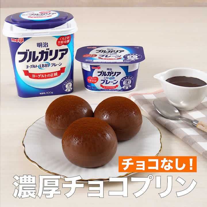 濃厚チョコプリン