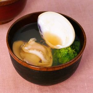 「はまぐりのお吸い物」のレシピ動画