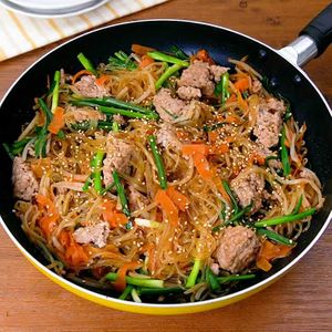 重ね蒸しチャプチェ