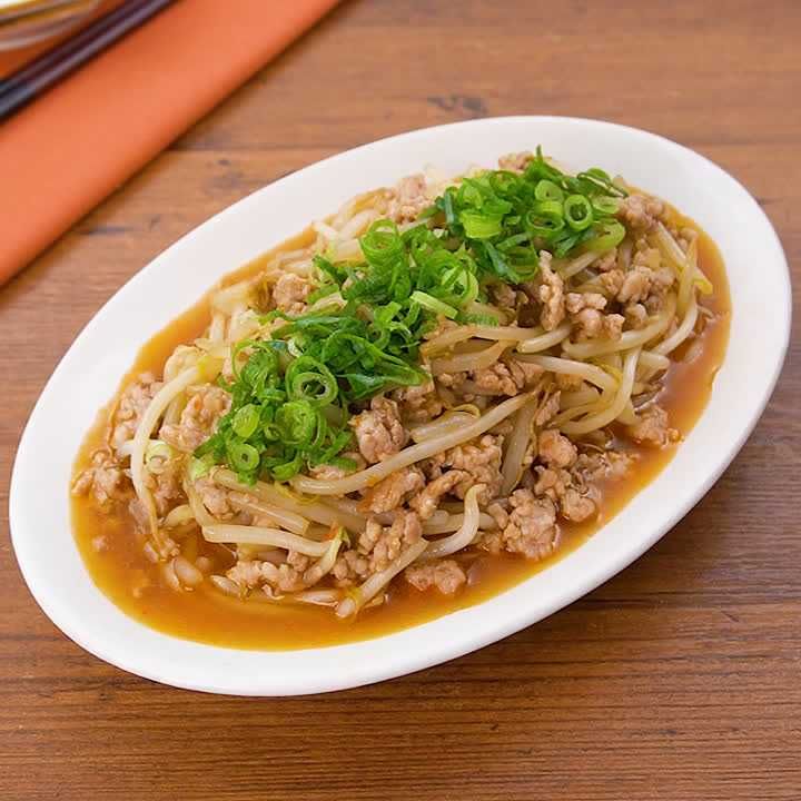 麻婆もやし